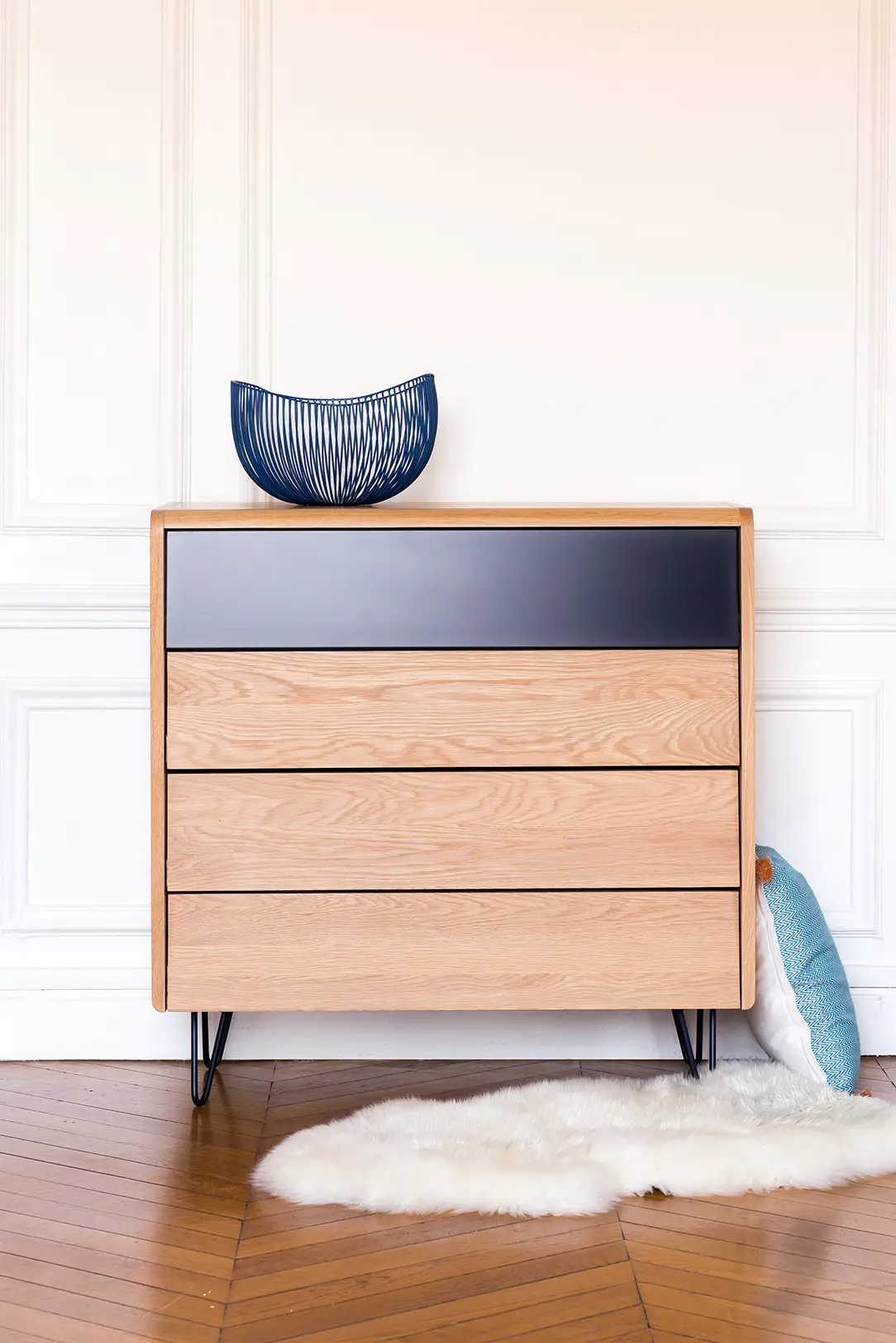 周末美图 | 瑞典灰白色调公寓设计-21