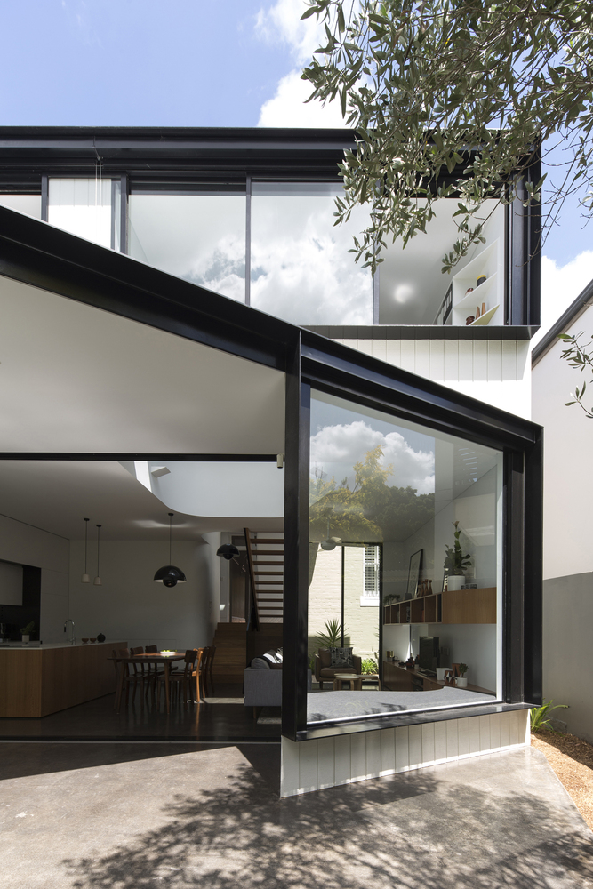 铰接式两层框架体积与原住宅环境完美融合-40