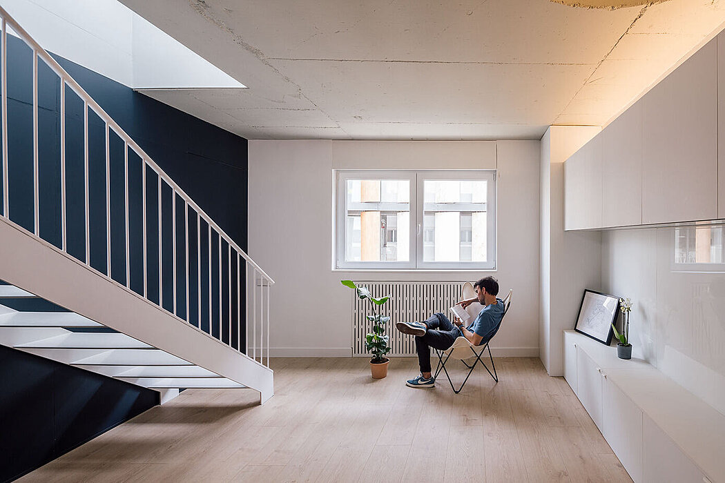 JB3A 当代顶层复式公寓丨西班牙马德里丨Cruz.Atelier-2