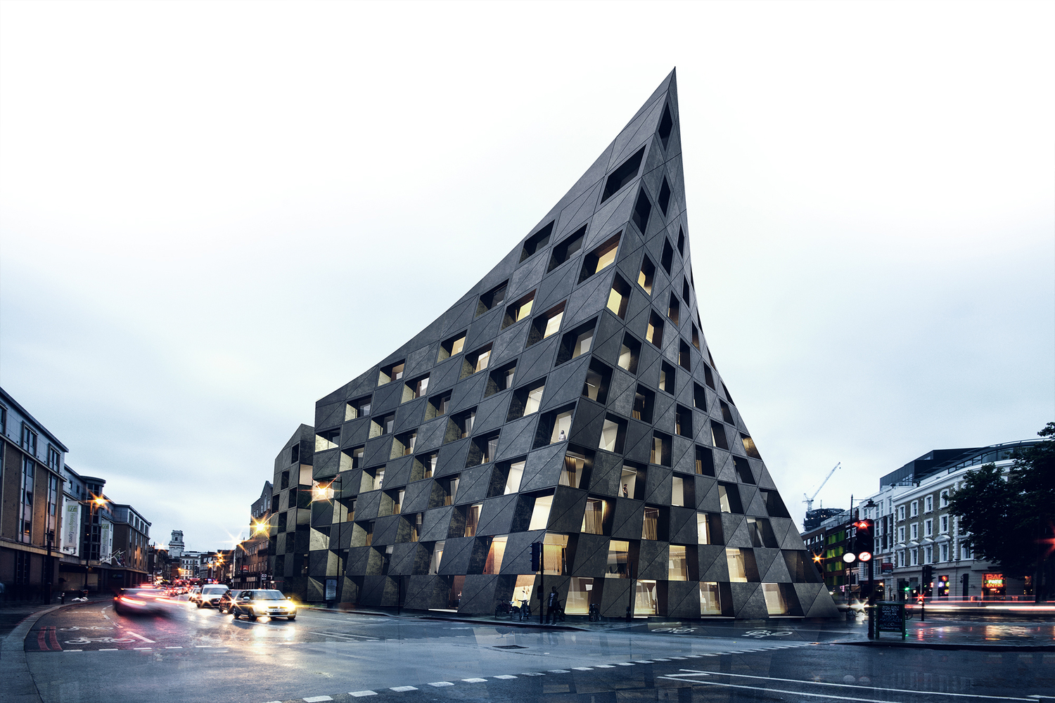 AQSO Arquitectos Design a New, Twisted Landmark For Londons Creative Heart-41