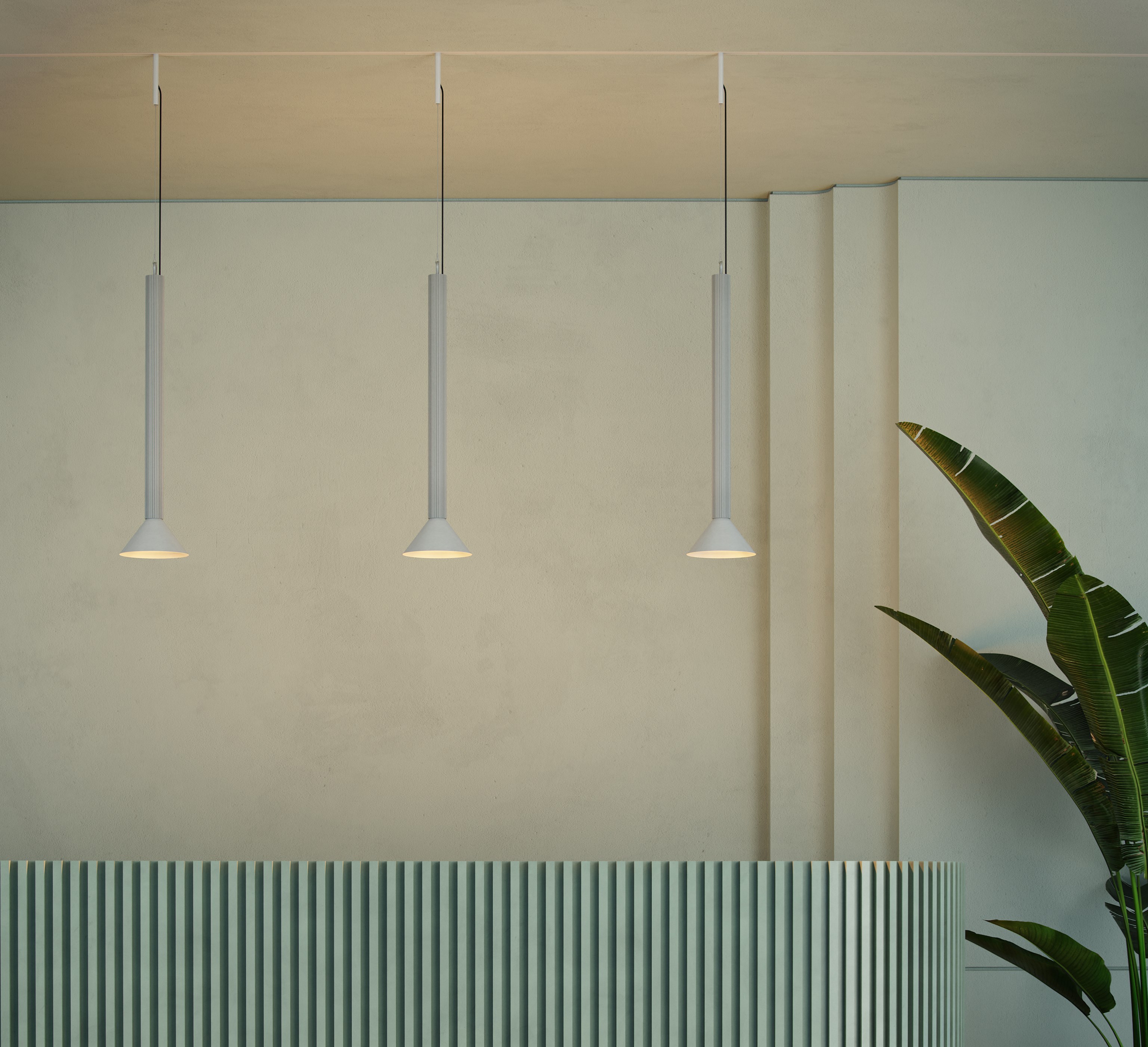 Architektonische Pendelleuchte Extruded | Modular L.I.-2