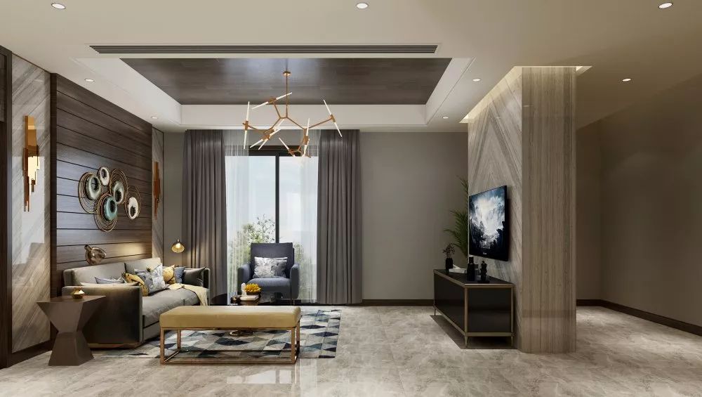 廖俊豪打造康桥融府 129㎡北欧轻奢空间,-19