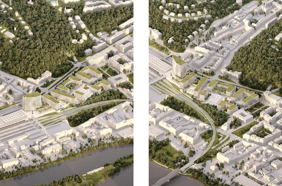 Headquarters der Česká Spořitelna Campus Smíchov South, Prag – Kleihues + Kleihues-3