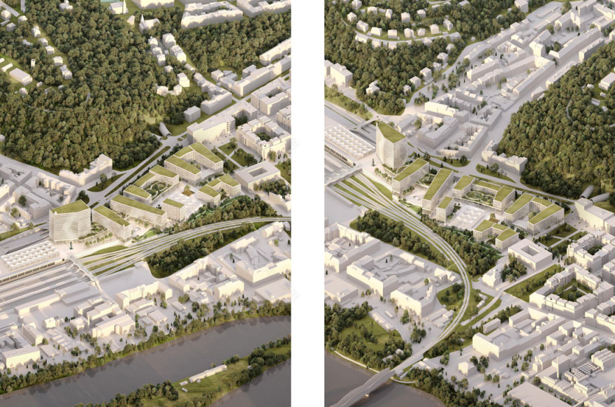 Headquarters der Česká Spořitelna Campus Smíchov South, Prag – Kleihues + Kleihues-3