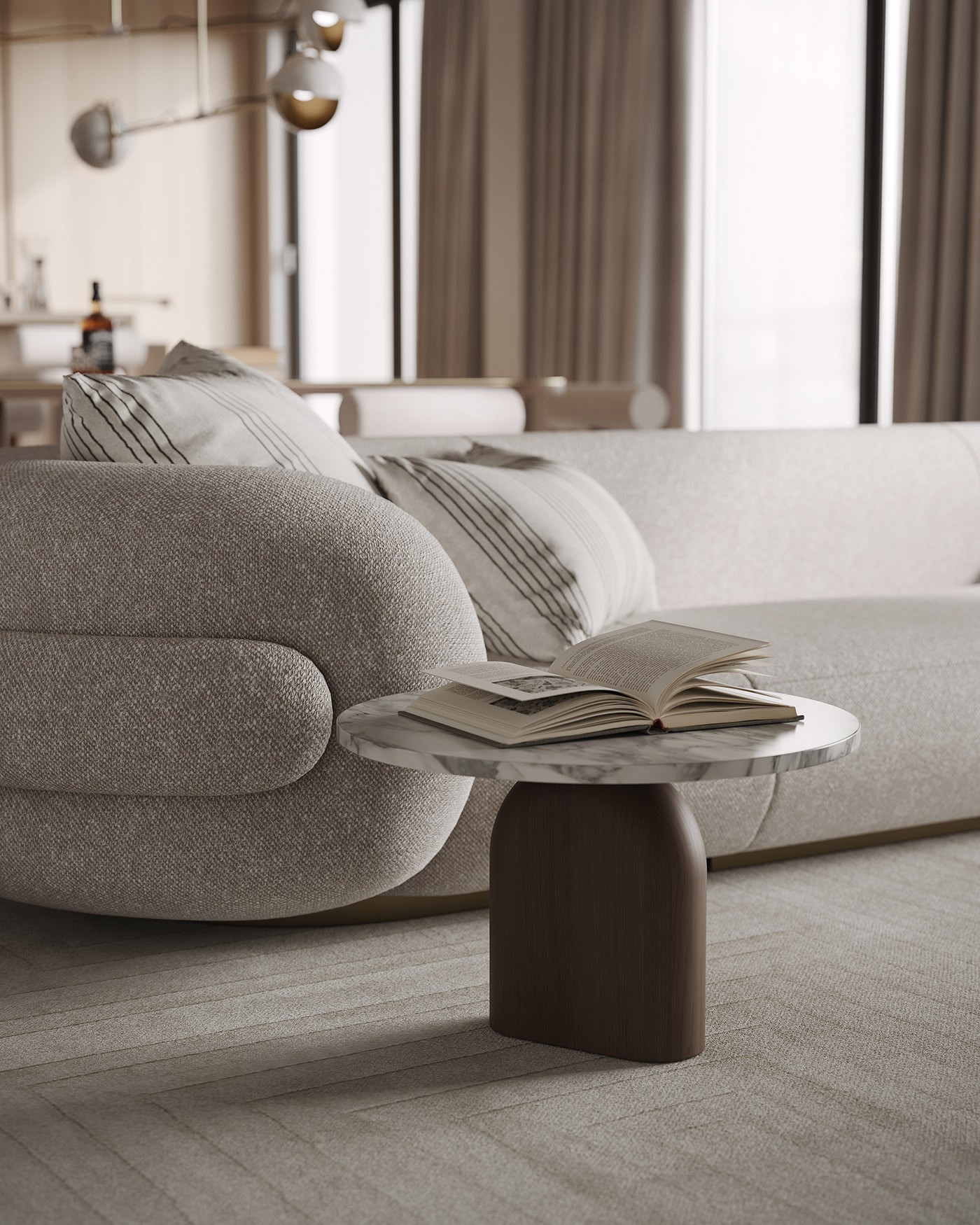 中性色系住宅设计 超精致！-5