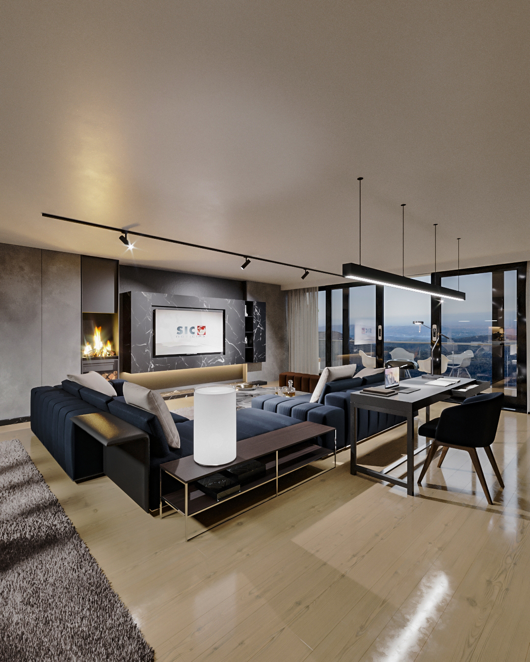 Living room - Open Space Concept-3