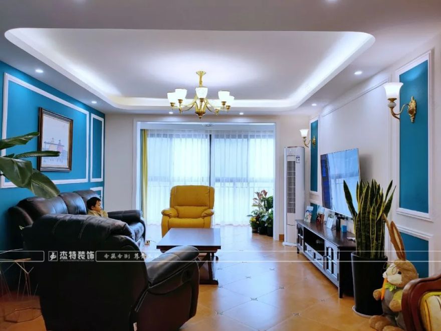 彰泰·桃源居 130㎡美式风,温馨舒适的生活空间-22