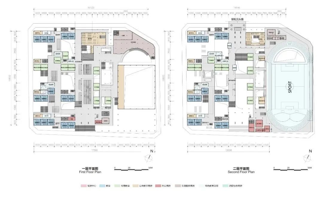 深圳吉华街道三联九年一贯制学校新建工程丨中国深圳丨香港华艺设计顾问（深圳）有限公司-92