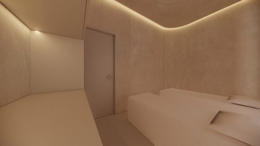 《乐也》SPA 推拿精油店空间设计-10