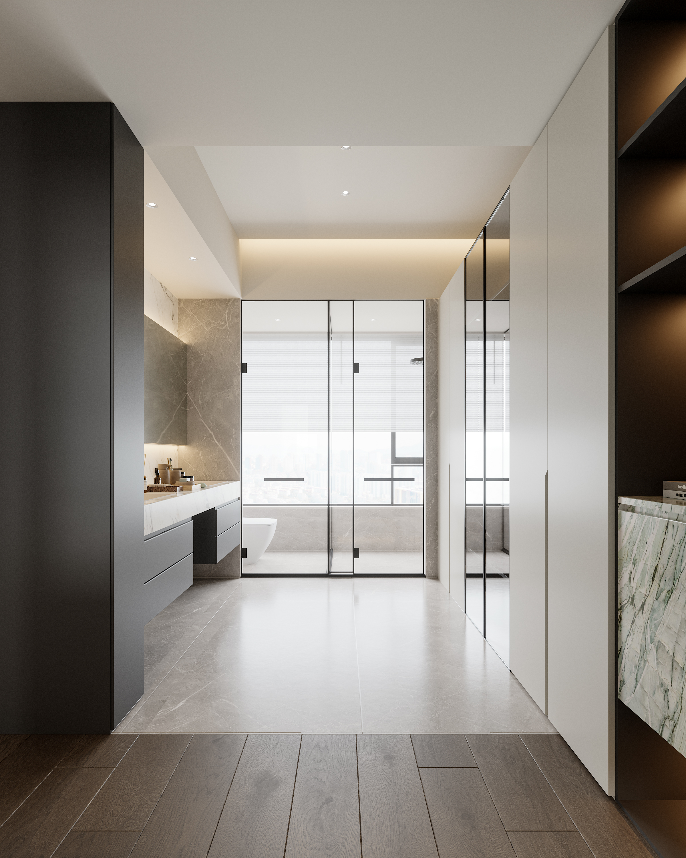 天合名门现代家装丨新一设计-17