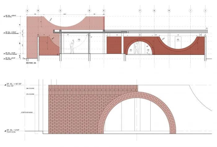 印度多层空间绿色办公室-70