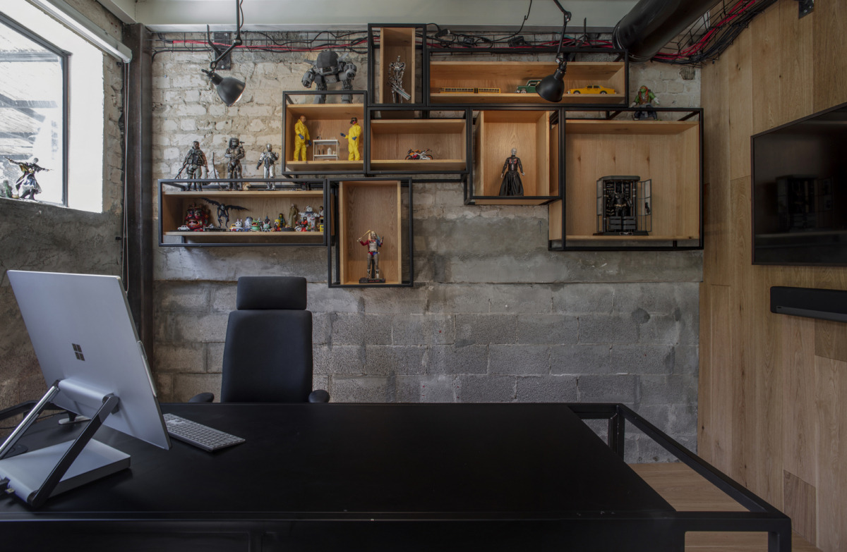 工业风科技办公室设计，展现灵活空间魅力-28