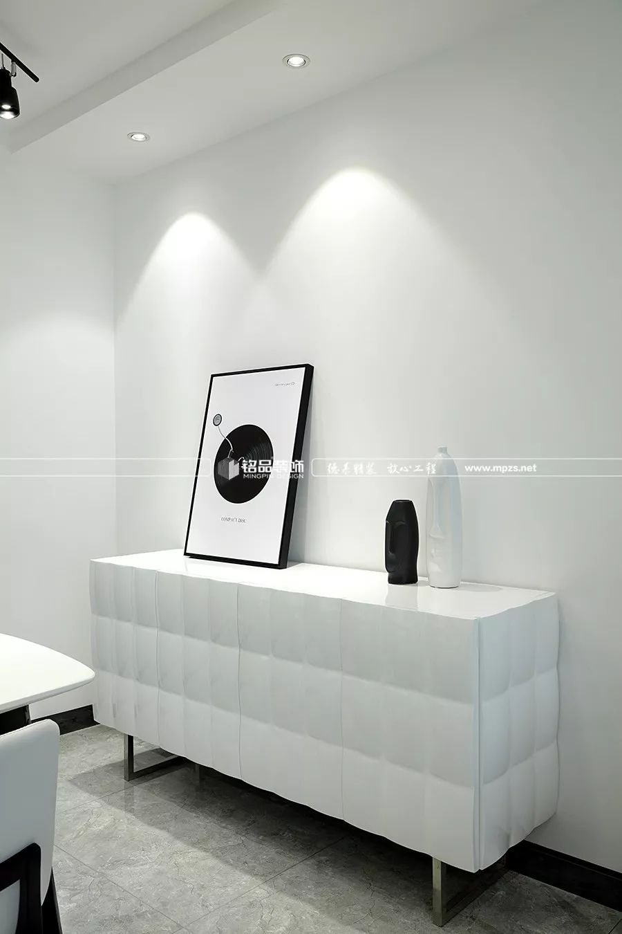 现代风格六合天寓，黑白色调演绎高级感生活-28