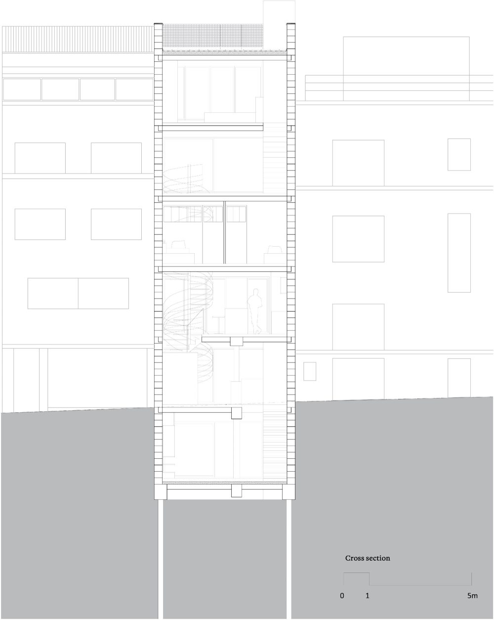 巴黎垂直住宅 Bergeyre House-46