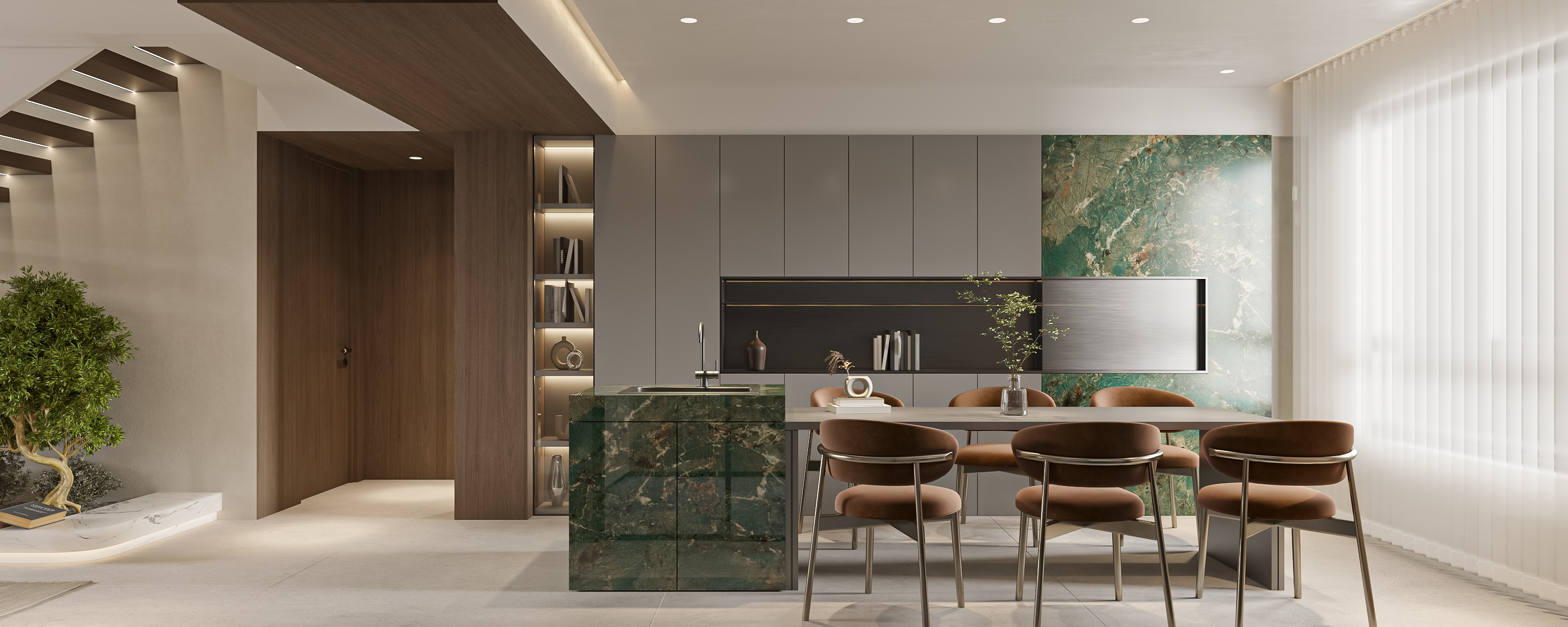 现代家装客餐厅卧室   效果图表现-8