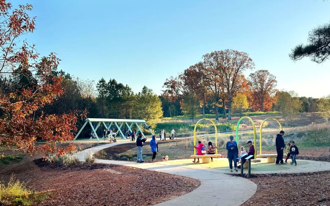 【景观照明】北卡罗来纳州艺术博物馆（NCMA）-公园里的活艺术品-3