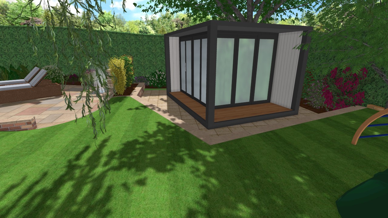 现代家庭花园丨Blue Iris Landscapes-12