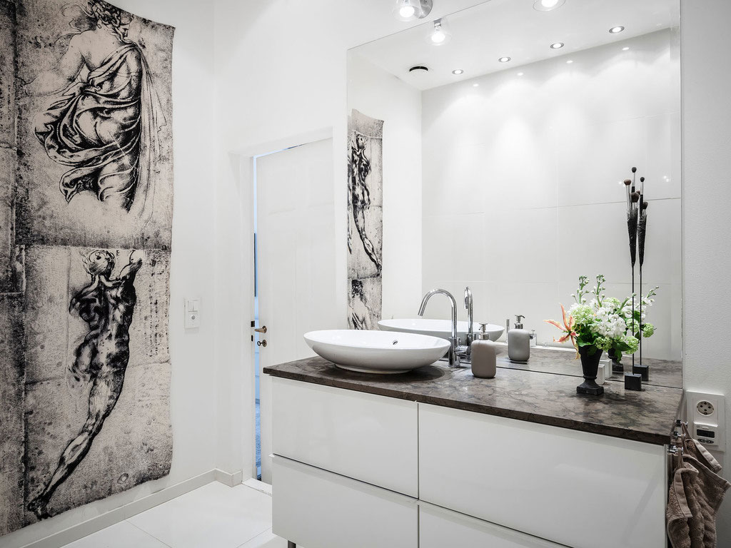 瑞典宽敞明亮的优雅公寓设计-33