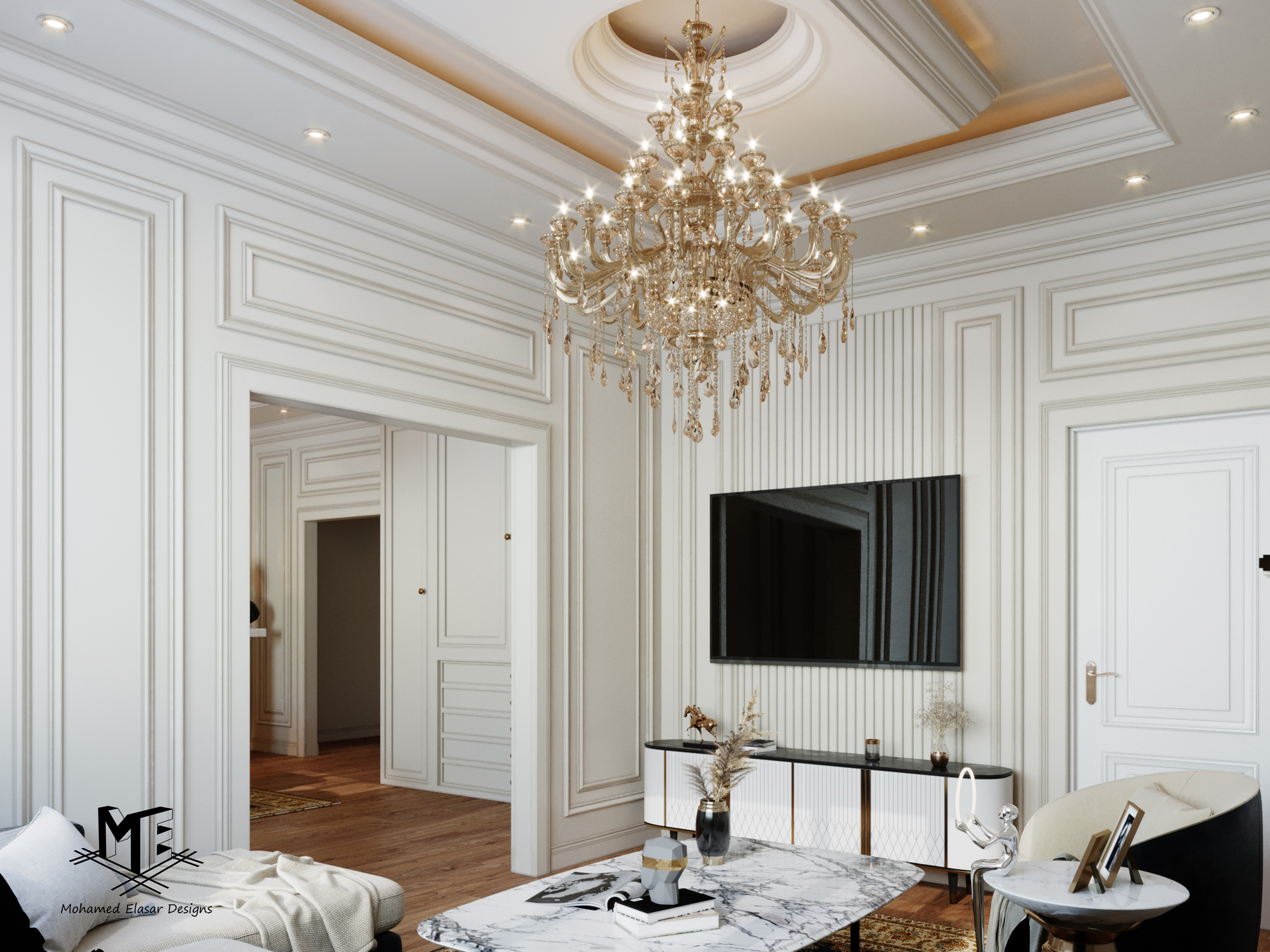 Classic Master Bedroom & Sitting area-3