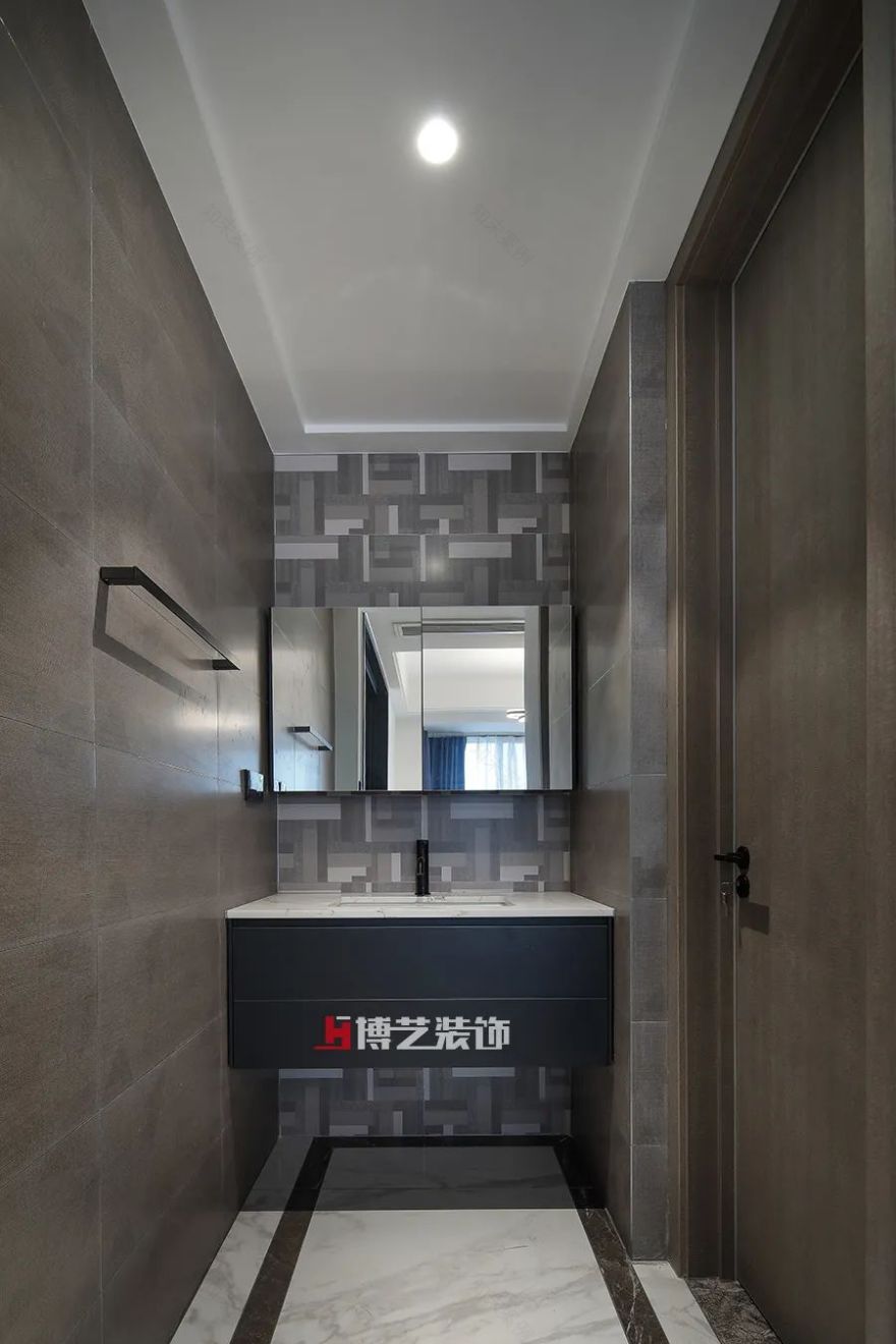 嘉兴优尚花园 150㎡现代简约设计,大气而简约的生活空间-41