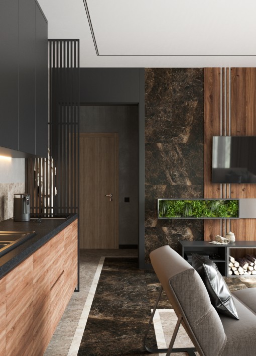 带休息区的桑拿房室内设计-4