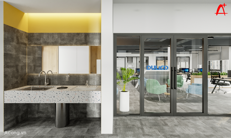 Dulico公司办公室室内设计项目丨越南河内丨建筑A+公司-27