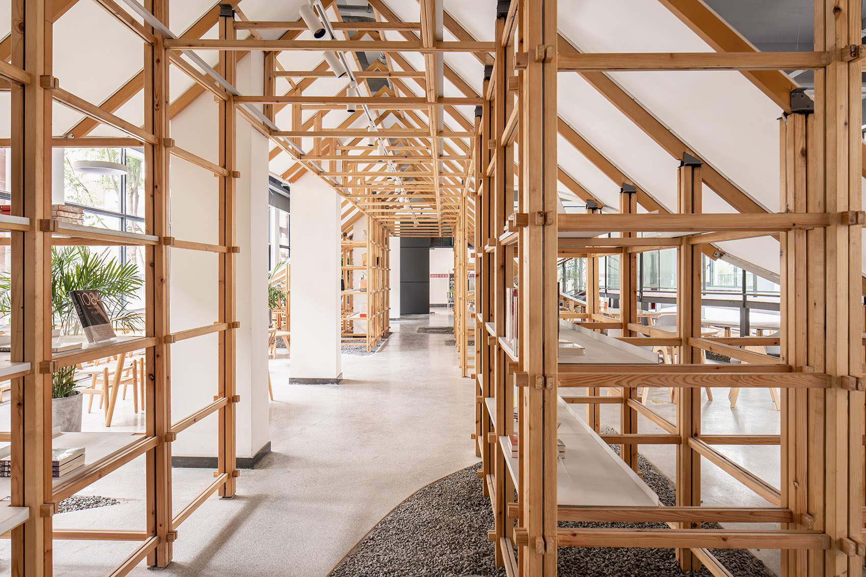 杭州“书山” – 新华书店余高店丨中国杭州丨植田·田之间建筑-17