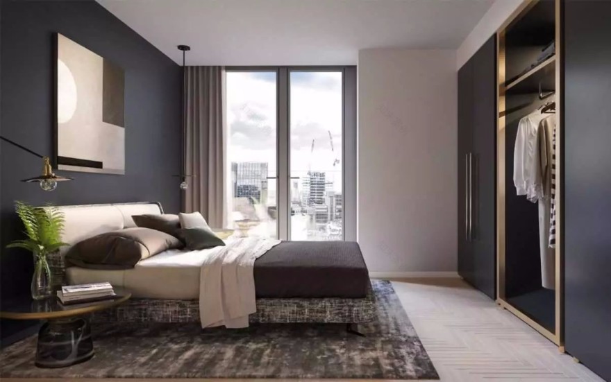 高级黑样板房,原来这样精致,一室一厅卖800万-40