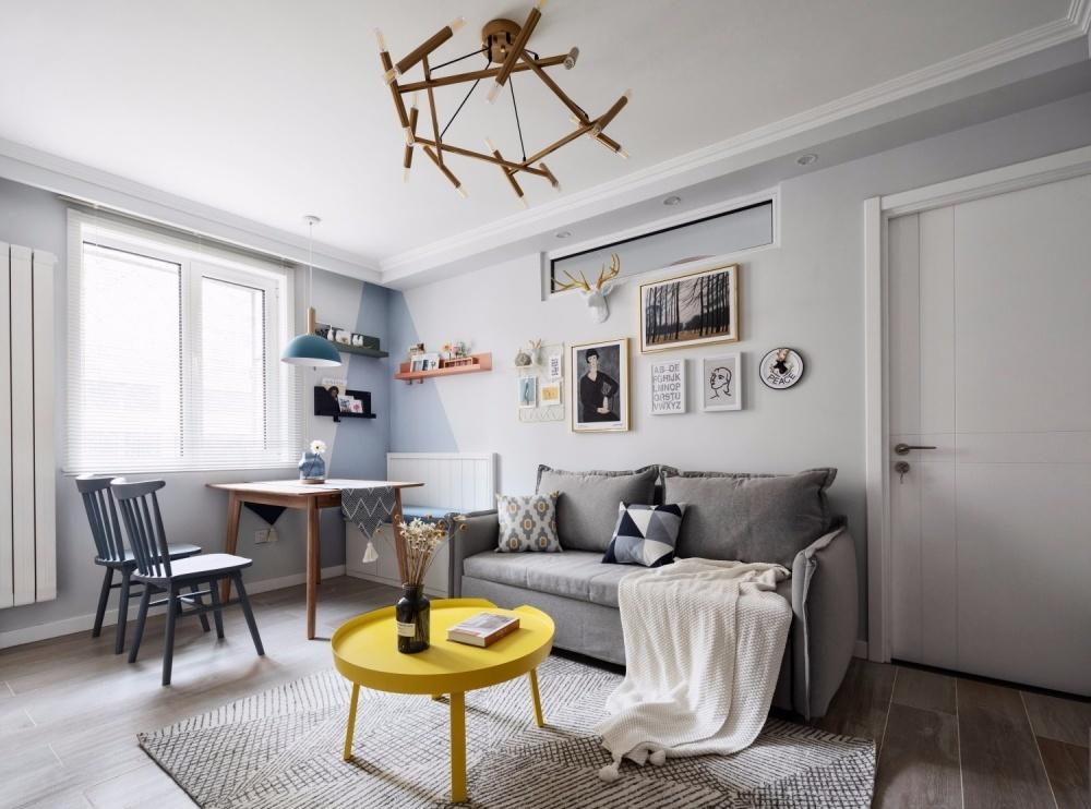 北欧之光照亮 70㎡三口之家，空间逆袭焕新生活-6