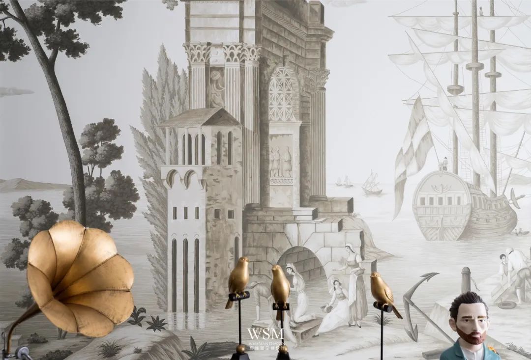 苏州明珠城 400 平米美式私宅，打造浪漫复古生活空间-27