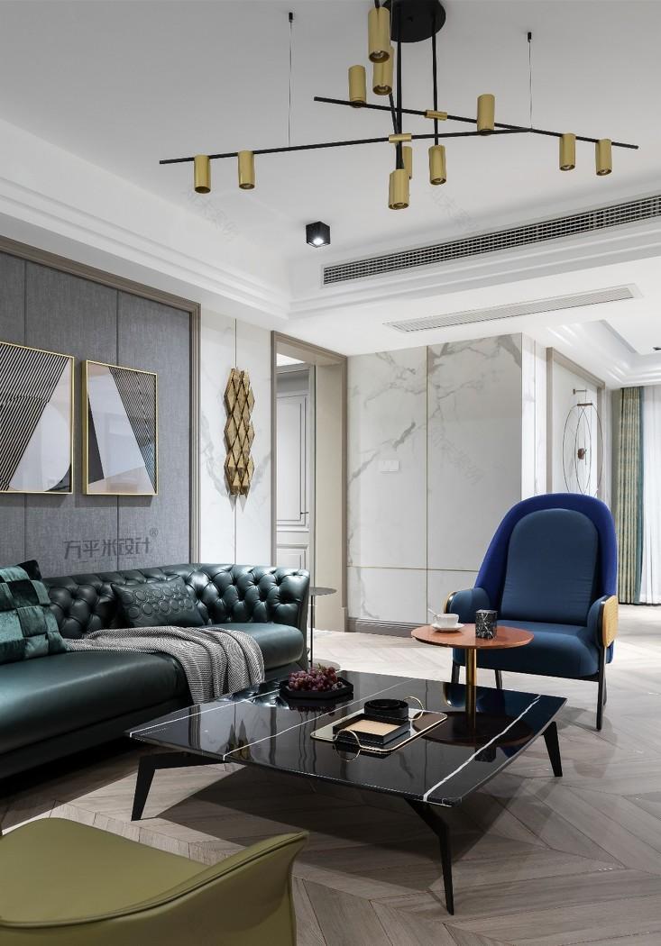 卓越浅水湾 132㎡现代轻奢家居设计,功能与美学的完美融合-47