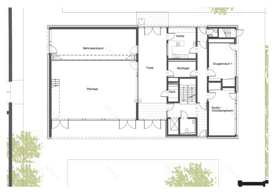 巴西 Cora House 的陡坡长廊建筑-45