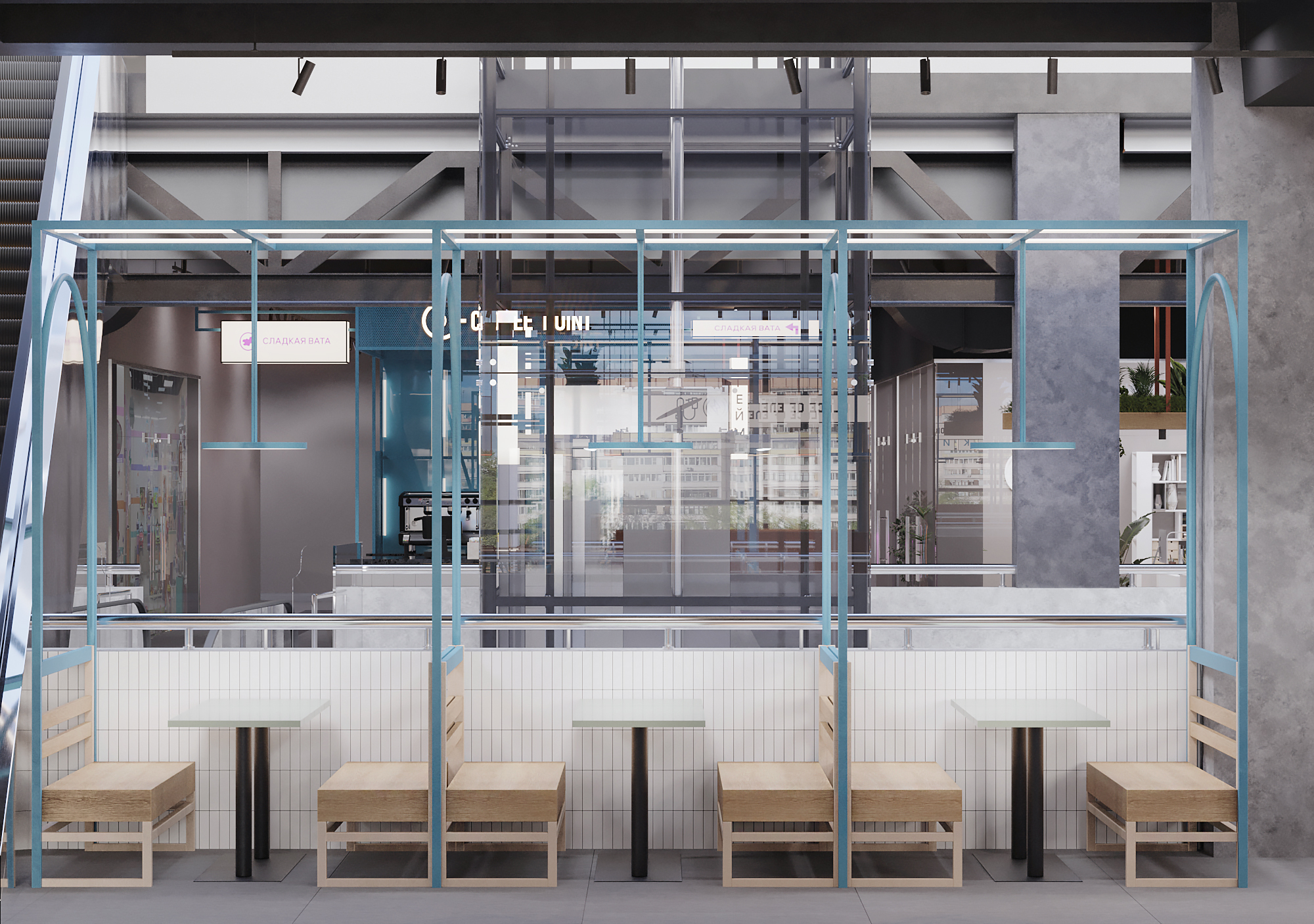 韦什尼亚基美食广场丨俄罗斯莫斯科丨Muravina Anna,Sazonova Elena-23