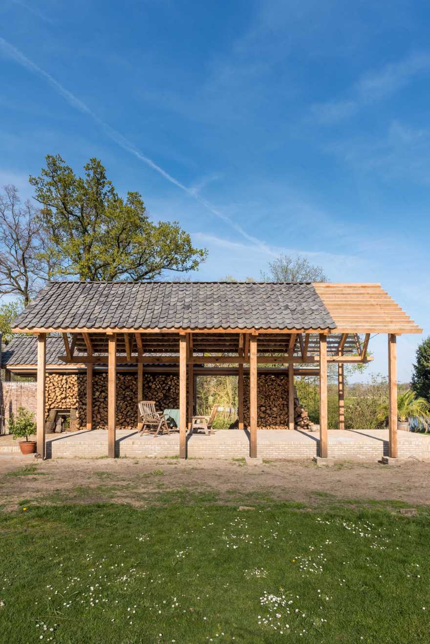 荷兰多梅勒河木材展馆 历史与现代的完美融合-23