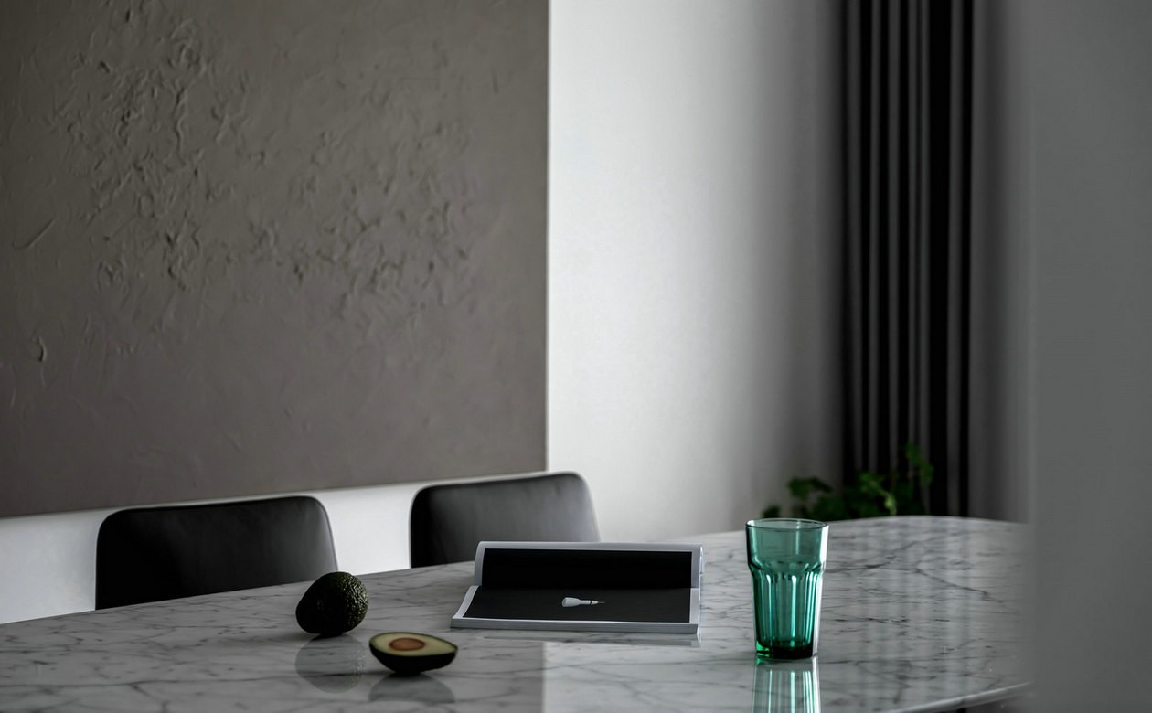 境·墨丨灯光、色彩、材质的重新组合，让精装房华丽转身-23