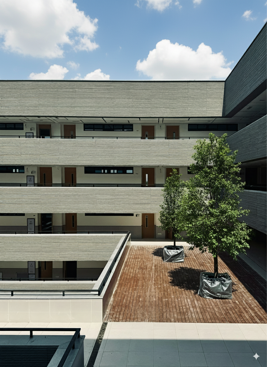 CQADI新作|山城叠院:重庆渝中区巴蜀学校(一期)-44