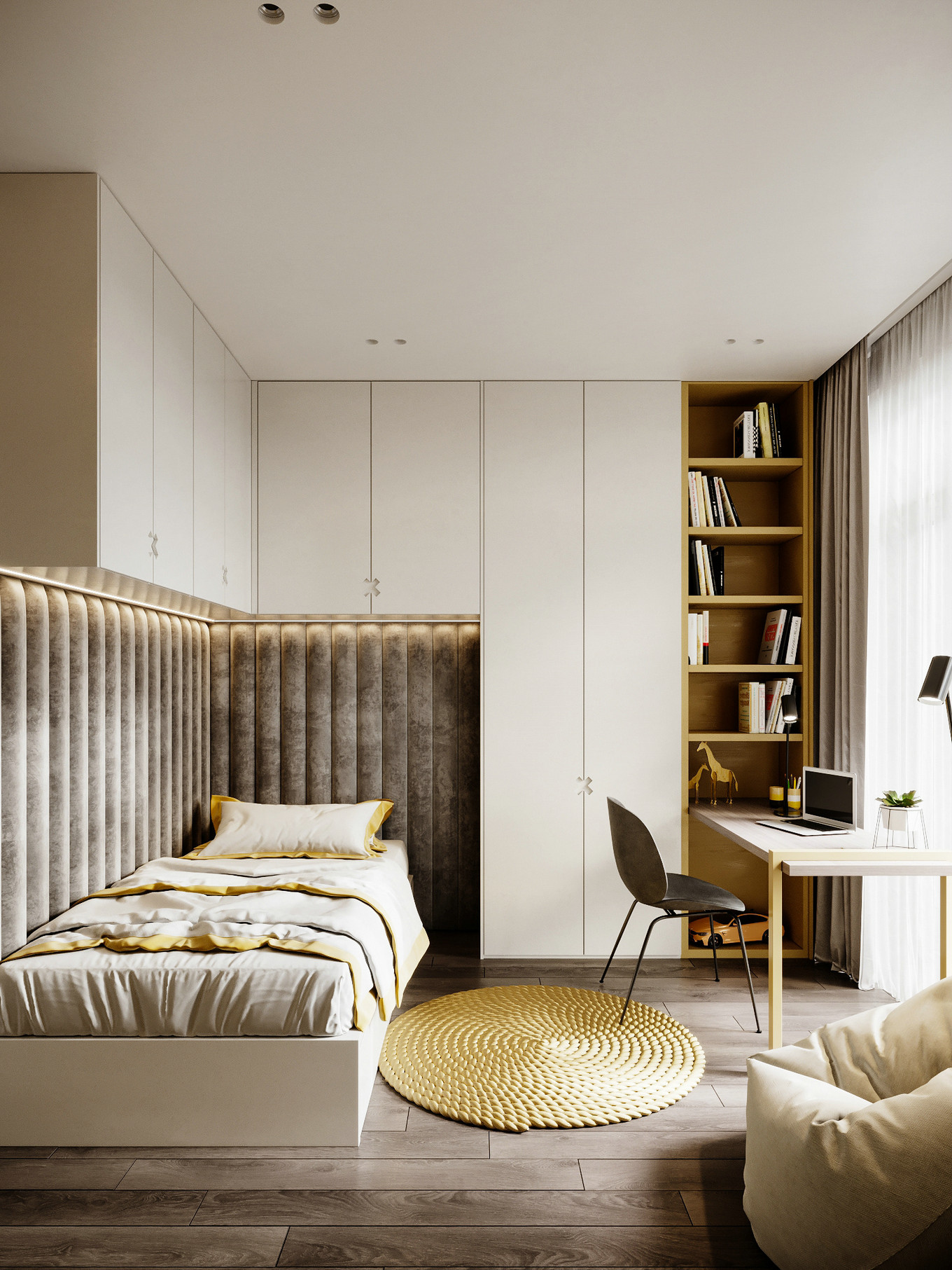 现代气息的多彩之家-11