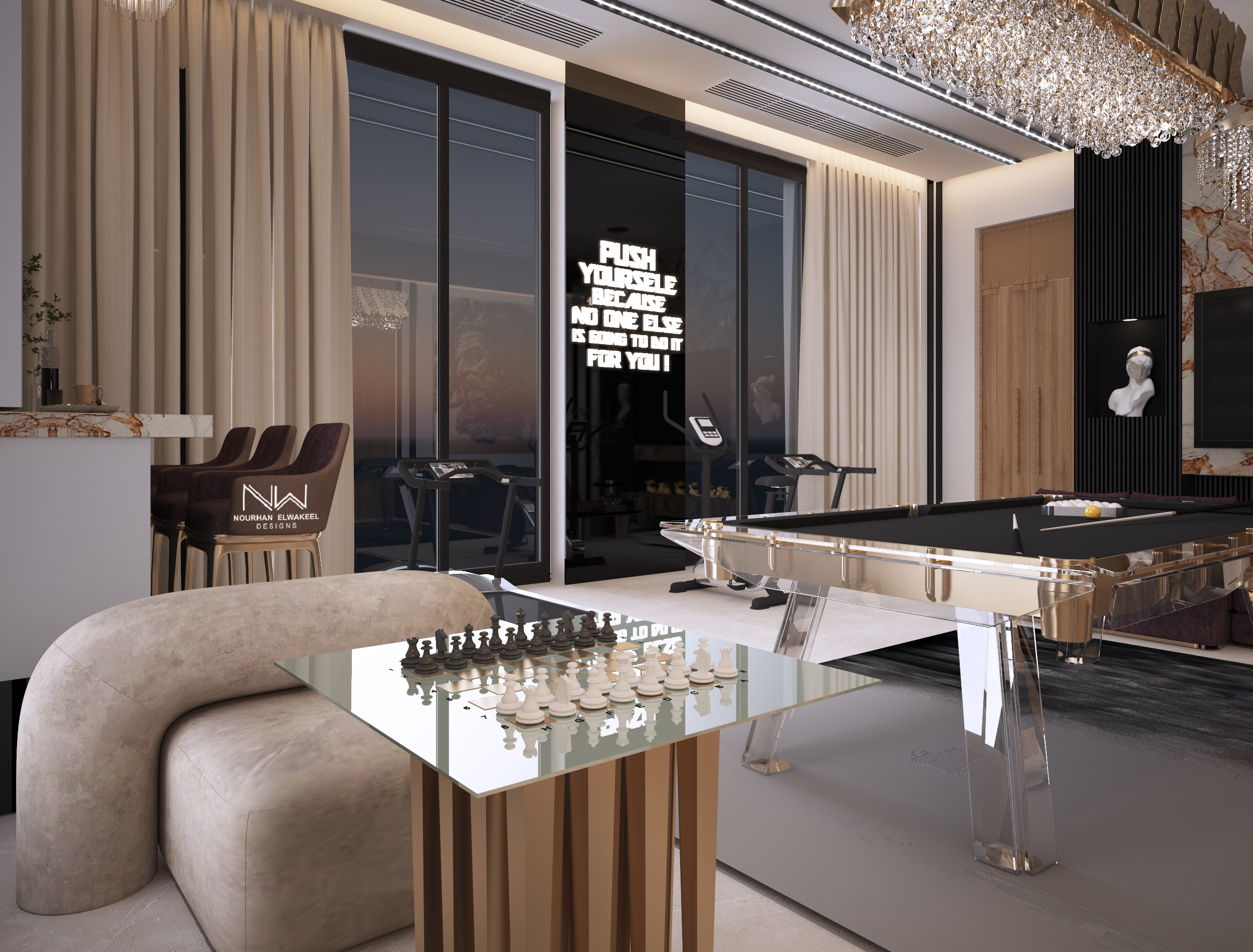 RECREATION ROOM LOCATION: RIYAD , KSA-8