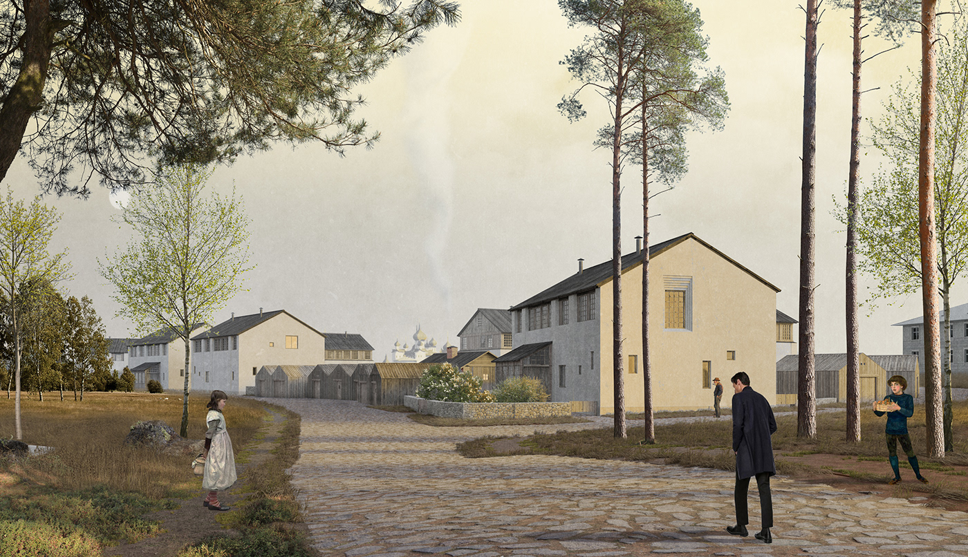 Solovetsky 岛住宅区丨俄罗斯丨KATARSIS-21