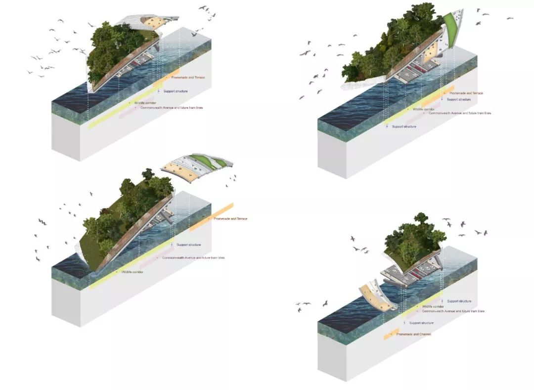 生态飘带景观桥丨澳大利亚堪培拉丨CX landscape-24