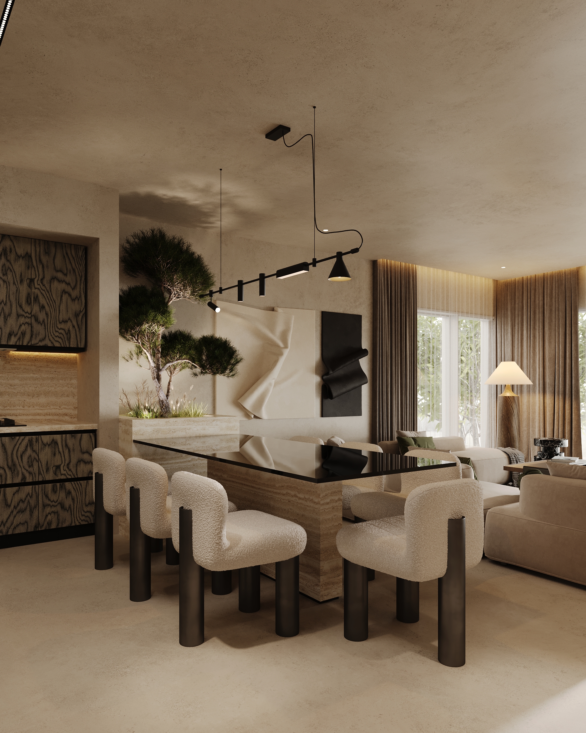 MARASSI APARTMENT  接待处设计-7