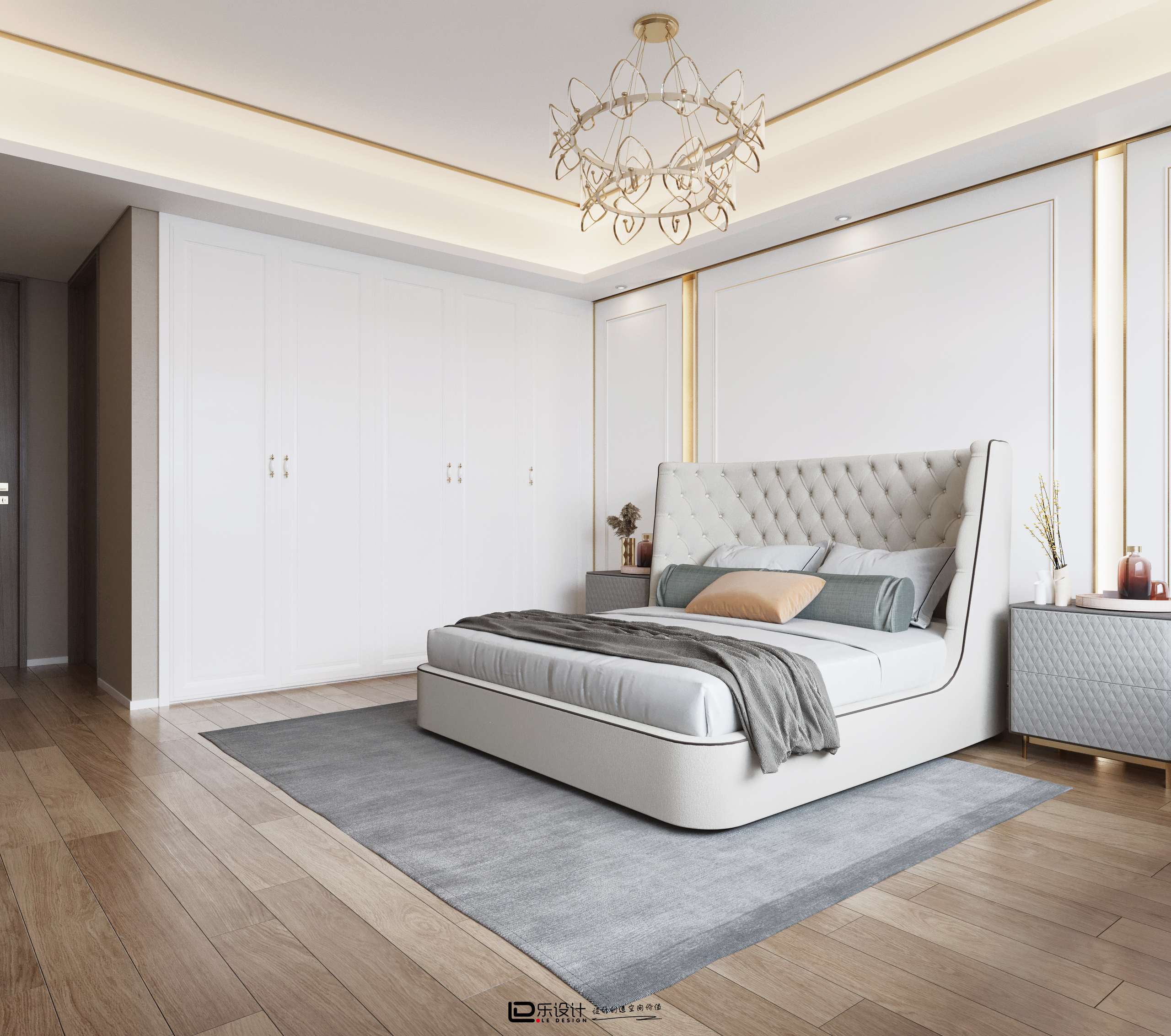 皓玉府美式极简居住空间设计丨中国杭州丨LD 设计-41