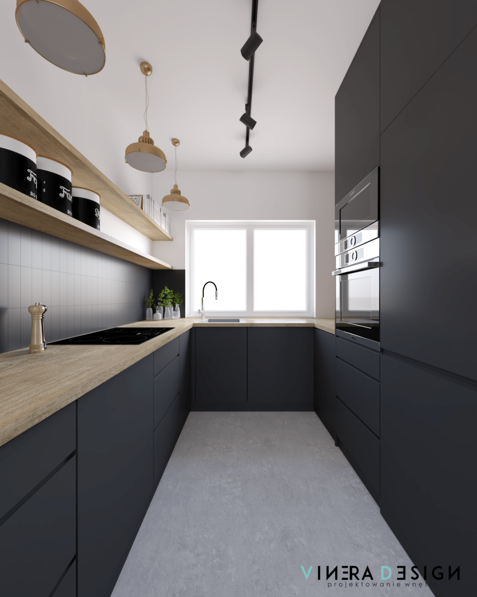 工业风格住宅一层室内设计-65