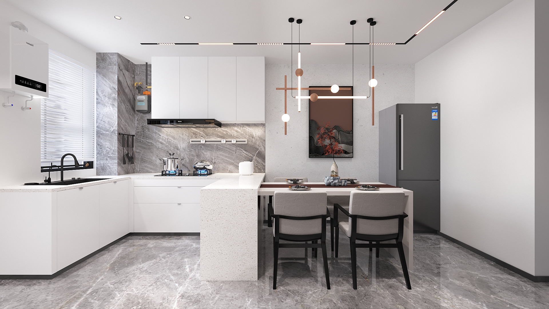 小户型效果图表现-1