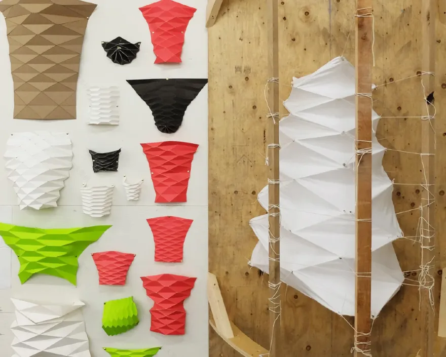 织物折纸术(注:该词可能是fabric和origami组合的新词,若有特定专业含义,可能需更多背景信息来精准翻译) 丨加拿大温尼伯丨MIT数字结构实验室,布鲁塞尔自由大学AE Lab等-11