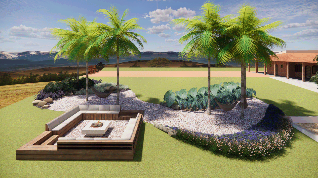 Área Gourmet - Paisagismo-16