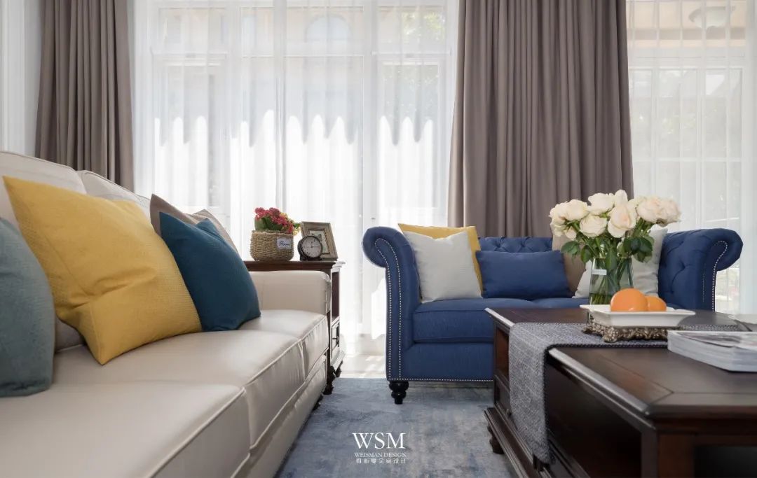 苏州明珠城 400 平米美式私宅,打造浪漫复古生活空间-30