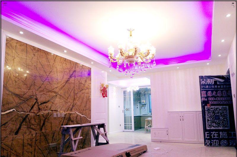 西安金地西沣公元13号楼现代风格装修实拍-7