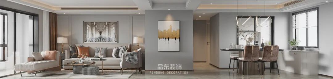 永江府现代简约家居设计丨中国台州丨品东装饰-80