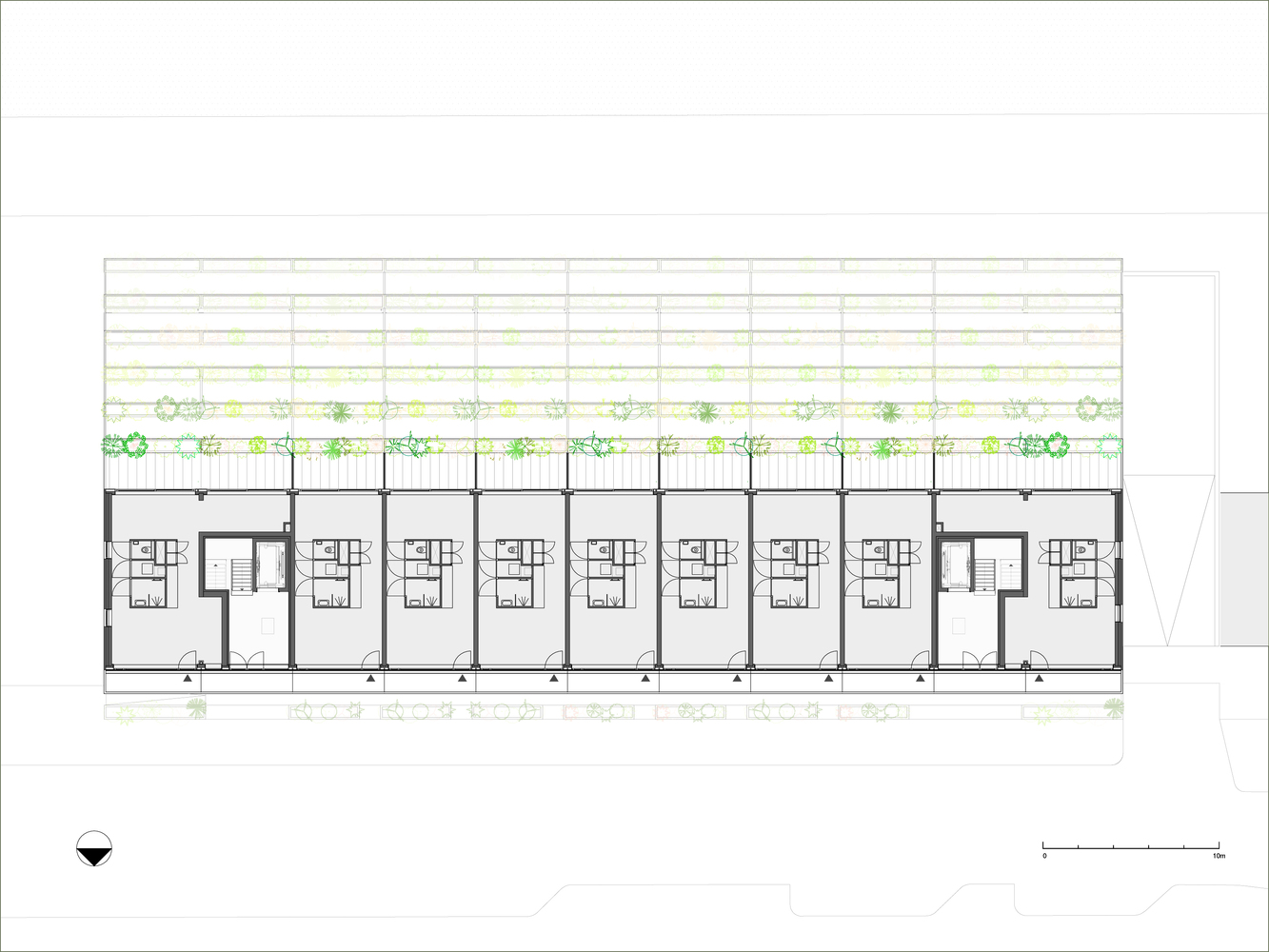 阿姆斯特丹绿色阶梯住宅 | Klencke NL Architects-117